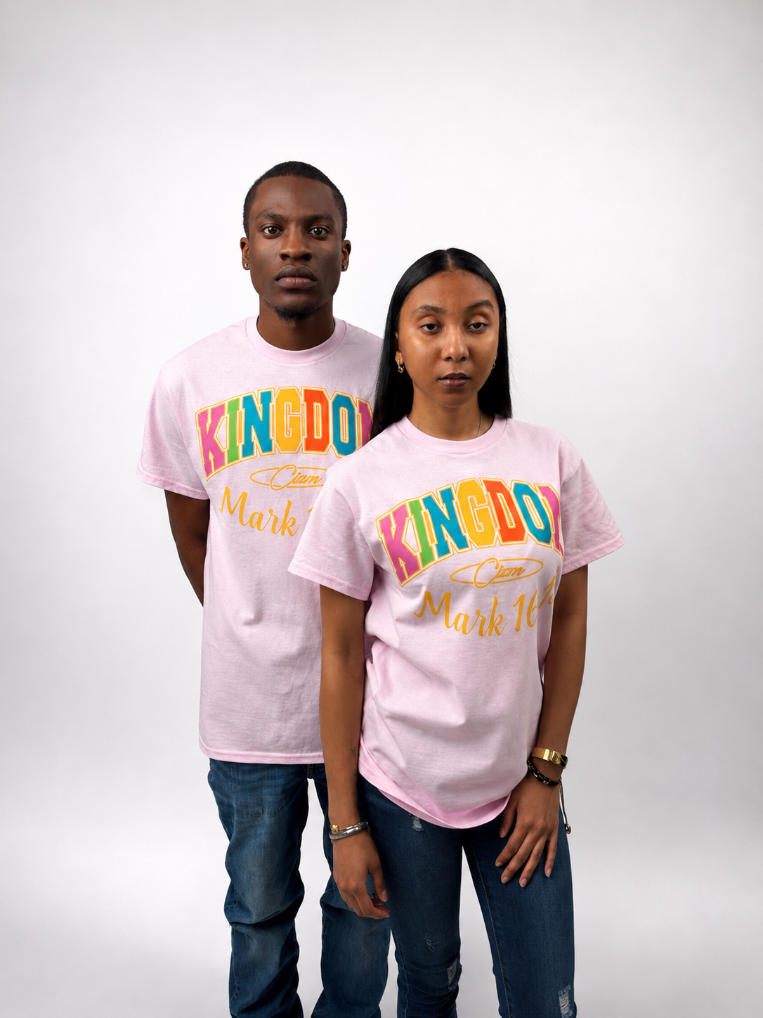 Pink KINGDM Tee