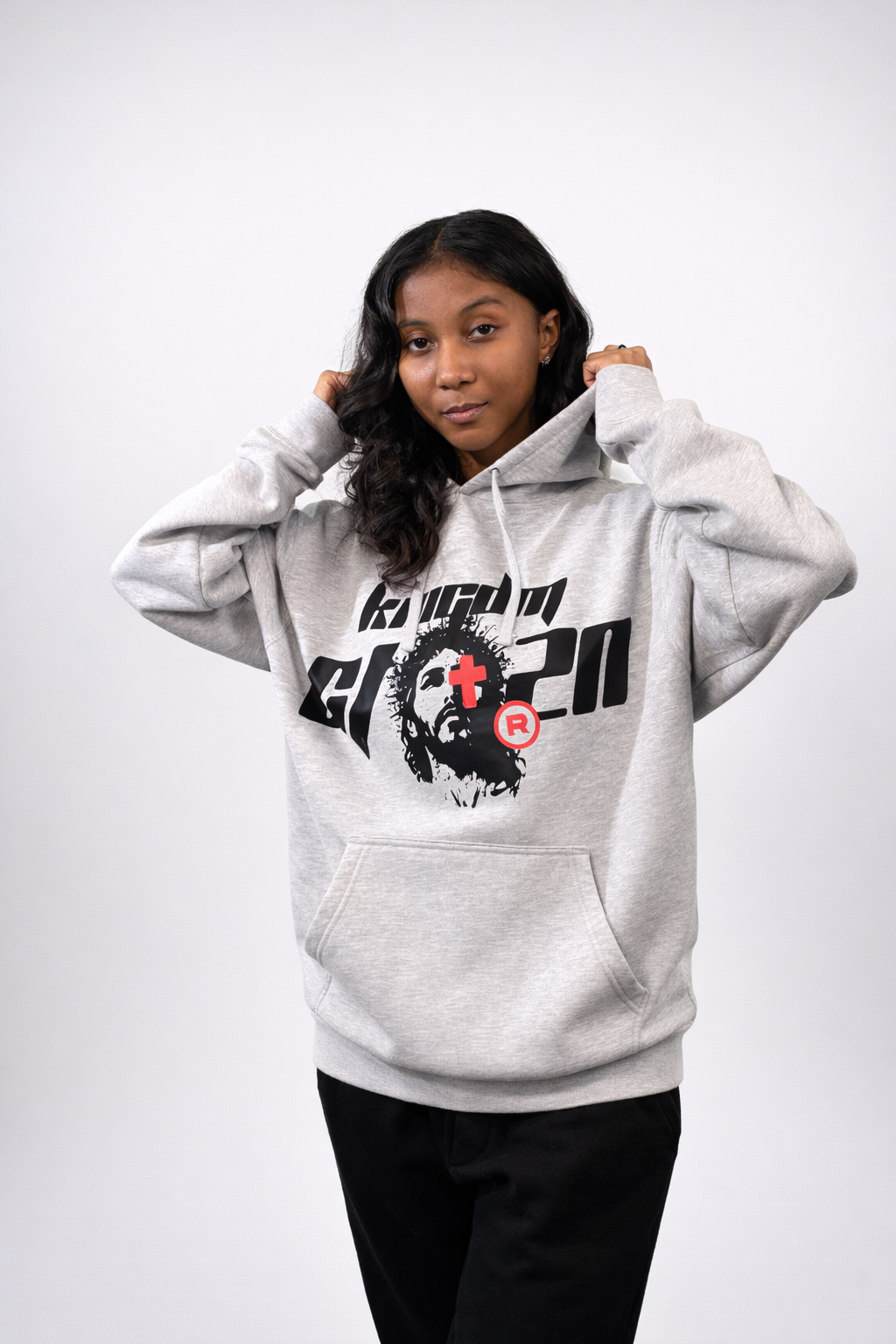 KINGDM CTZN Power Hoodie (Red)