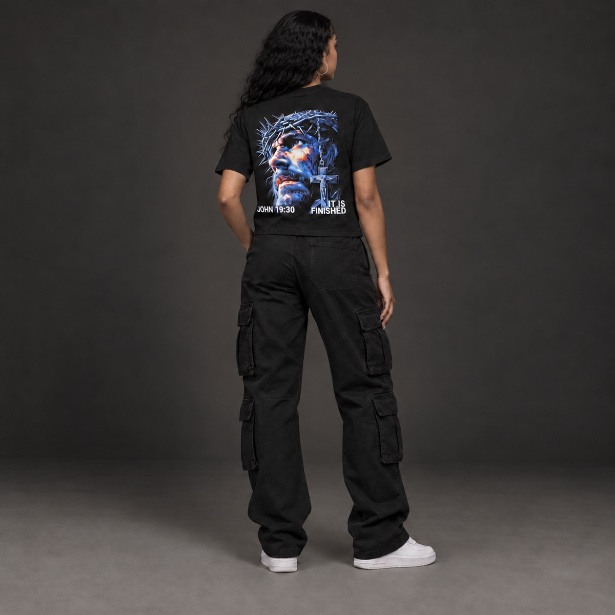 Glow in the Dark SAVED Tee Cropped