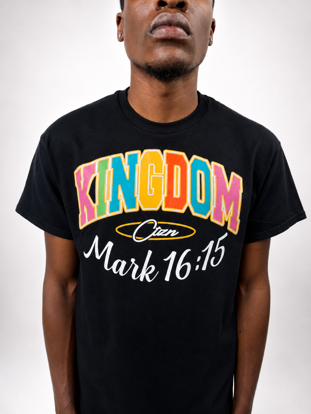 Black KINGDM Tee