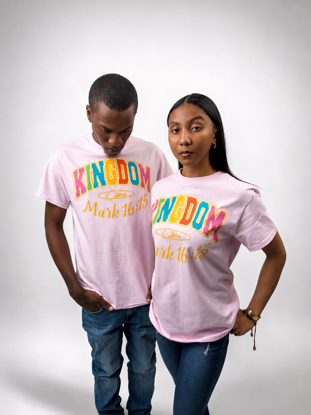 Pink KINGDM Tee
