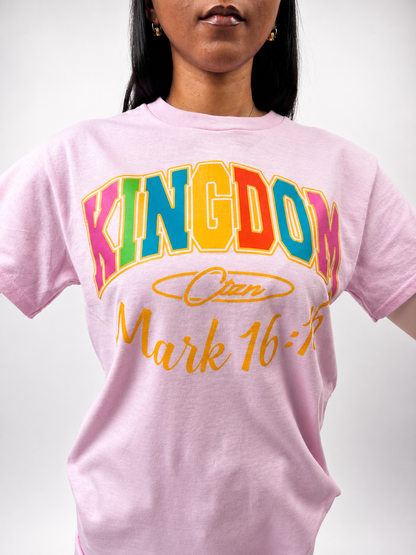Pink KINGDM Tee