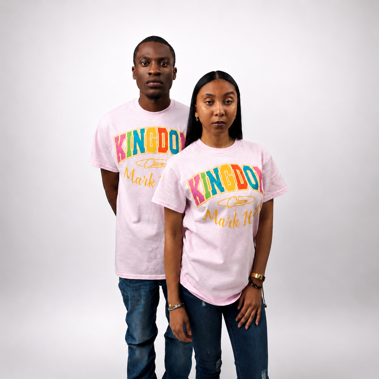 Pink KINGDM Tee