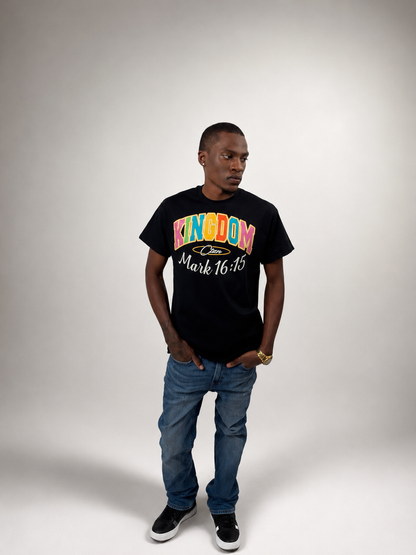 Black KINGDM Tee